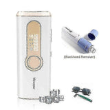 2025 Best Laser Hair Remover for Ladies Cool Epilator Photoepilator 999K Flash Acne Remover Tool Bikini Trimmer-Good