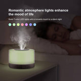 1pc 500ml Ultrasonic Air Humidifier with LED Light and Aromatherapy Diffuser for Home and Room