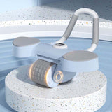 Abdominal Wheel Automatic Rebound Muscle Training Household Female Flat Support Trainer Push-up Abdominal Roll