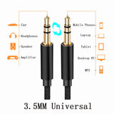 Aux Mm To 3 5 Male Auxiliary Audio Wire For Phone Headphone Speaker Laptop Car 3.5 Jack Cable