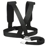 1set Ultimate Speed and Agility Training Set with Resistance Bands and Sled Harness