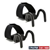 Heavy Duty Weight Lifting Hooks with Padded Workout Hook for Powerlifting, Pull-ups, and Gym Fitness