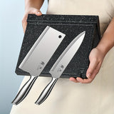 1pc, 3 In 1 Magnetic Knife Holder, Multi-Functional Cutting Board, Detachable Knife Storage Organizer, Kitchen Gadgets