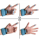 1pc Portable Hand Grip Strengthener - 30-90kg Finger Gripper for Hand & Finger Strength Training, Rehabilitation, and Relaxation