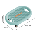 Abdominal Muscle Sliding Plate, Mute Ab Rollers Abdominal Fitness Wheel, Body Building Portable Equipments For Household Training