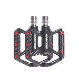 Platform Pedals Widen Mountain Footboard Anti-Slip Smooth Bearing Bicycle Pedal MTB Cycg Bike Parts