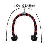 Tricep Rope, Push Pull & Down Cord, Arm Muscle Exercise Resistance Bands, Body Building & Strength Training Equipment