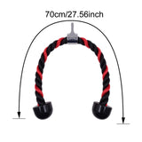 Tricep Rope, Push Pull & Down Cord, Arm Muscle Exercise Resistance Bands, Body Building & Strength Training Equipment