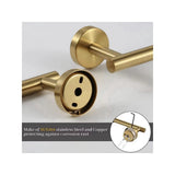 10pcs/set Punch Installation Towel Rod, Stainless Steel Bath Hardware Set, Bathroom Towel Hanging Rod, Toilet Tissue Holder Rod, Bathroom Towel Clothes Hook, Bathroom Accessories