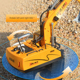 1: 24 Electric Remote Control Excavator 2.4G Alloy Shovel With Battery Charging Line, Excavator Toy Gifts