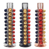 1pc Coffee Capsules Holder, 40 Capsules Capacity Holder, Rotatable Display And Dispensing Tower Stand