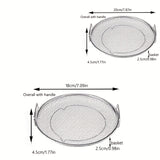 1pc, Kitchen Oil Filter Tray, Stainless Steel Frying Oil Filter Tray, Fine Mesh Filter Basket For Frying Grilling Food, Kitchen Strainer Colander For Washing Vegetables And Fruits, Kitchen Accessaries