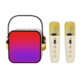 Karaoke Machine For Kids Adults With Mini Microphone Set Portable BT Speaker With Wireless Mic For Home Party Birthday