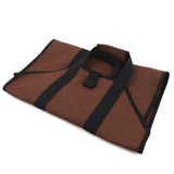 1pc, Firewood Carrier Wax Canvas Handbag - Firewood Log Carrier Heavy Duty Handbag Extra Large - Firewood Wax Canvas Wooden Carrier With Handle - Firewood Rack Indoor Fireplace Log Bag 97.79*45.97 Cm