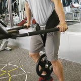 1pc Fitness Belt, Weight Lifting Waist Band, Sports Accessories, Durable Cloth Belt + Iron Chain