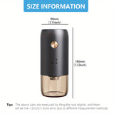 1pc, Electric Coffee Grinder, One Button To Start Grinding, Automatic Power Off After Grinding, Three-section Design