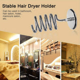 1pc Hair Dryer Storage Rack, Hair Dryer Holder, Wall Mounted Comb Stand, Bathroom/bedroom Use UK