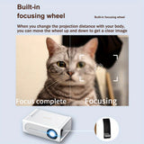M200 Ultra HD Projector Portable Wireless Projection Screen Mobile Phone Wifi Home Theater Voice Projector