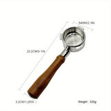 54 Platinum Rich 8 Series Alloy Coffee Handle 54mm Platinum Rich 8 Series Universal 870/880 Solid Wood Coffee Machine