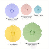 5pcs, Lid, Reusable Durable Food Storage Lids For Bowls, Silicone Lid Cover, Dishwasher And Refrigerator Safe Storage