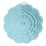 5pcs, Lid, Reusable Durable Food Storage Lids For Bowls, Silicone Lid Cover, Dishwasher And Refrigerator Safe Storage