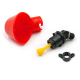 16Pcs Red Automatic Bird Coop Poultry Chicken Fowl Drinker Water Drinking Cups Livestock Drinking Cup Poultry Tools