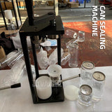 Handheld Portable Manual Rotary Beverage Juice Can Sealer Machine