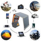 Portable Foldable Solar Panel 5V 20W 30W Waterproof for Cell Phone Power Bank Battery Charger Outdoor Camping Tourism Fishing