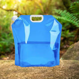 Foldable car carrier container water jug for driving