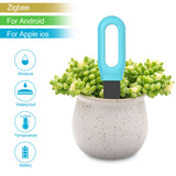 TuyaZigBee Soil Tester Intelligent Temperature and Humidity Detector Mobilephone TuyaAPP Control with Low Battery Alarm Function