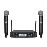 Professional Wireless Microphone For GLXD4 Headset Lavalier Handheld Dual Mic for Church Teaching Singing Sport UHF 640~690Mhz