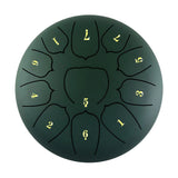 6 Inch Steel Tongue 11 Notes Handpan with Drum Mallet Finger Picks Percussion for Meditation Yoga 10 Colors