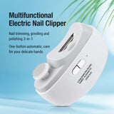 Automatic Electric Clippers 5 In 1 Polish hine Portable Drill Kit Nail Art Exfoliating Polishing Tool