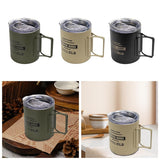 Mug Insulated 304 Stainless Steel Drinkware Rustproof Camping Cup Metal