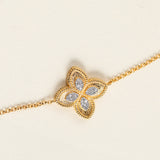 Gold bracelet female intellectual elegance