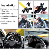 Anti-theft Car/Van Rotary Enhance Heavy Duty Steering Wheel Lock for Automobile Security Accessorie