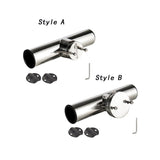 High Performance Adjustable Fishing Pole Rod Holder Stainless Steel for Truck Yacht RV Rails Boat