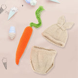 Newborn Baby Photography Props Infant Boy Girl Knit Rabbit Photo Outfits