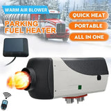 Auxiliary 12V 24V 8KW Heater Diesel Parking Remote Control Heaters with LCD Monitor for Car Boat Accessories