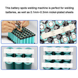 DO-03 0.3mm Nickel Sheet Welders LCD Power Adjustable hine Portable Device DIY Spots Welding Equipment