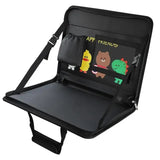 Multifunctional Steering Wheel Cute Cartoon Seat Back Hanging Car Folding Table Storage Bag Accessories