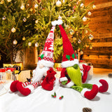 Doll Sled Elf Ski Gnome Christmas Decorations for Home Xmas 2025 New Year 56cm