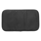 Car Center Console Cover Easy Installation PU Leather Car Arm Rest Cover Pad Breathable Anti-Slip Center Console Cushion for Various Car Models