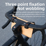 ESLNF Dupont Paper Cycg Handlebar Portable Zipper Top Tube Storage Shoulder Strap Bag Bicycle accessories