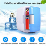 Portable Refrigerator 12V 4L Mini Fridge Car Truck Use Low Temperature Preservation, Insulation for Travel Camping