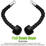 1pc Pull Down Rope, Single Grip Tricep And Bicep Exercise Attachment For Cable Machines
