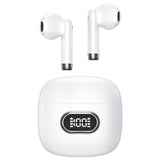 Wireless Earbuds IPX5 Waterproof Stereo In-Ear Earphones 35Hrs Playtime Fit For Sports Workout Gaming White