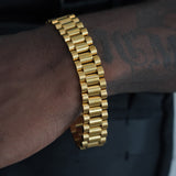 Rlx Three Rows Polishing Bracelet Male