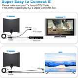Indoor High-definition Digital Supports 4K 1080P VHF UHF TV Antenna
