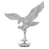 Eagle Hood Ornament Car Sticker Birds 3d Stand Hood Bonnet Univeral Badge Decal Sculpture Ornaments Automotive Styling Metal Hood Bonnet